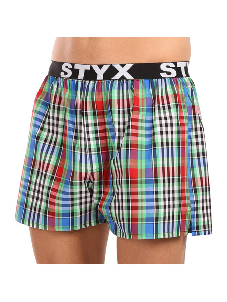 Styx Pantaloni scurți sport din cauciuc pentru bărbați Styx Multicolor
