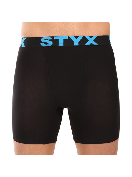 Styx Set de zece - boxeri bărbătești Styx long bandă sportivă negru