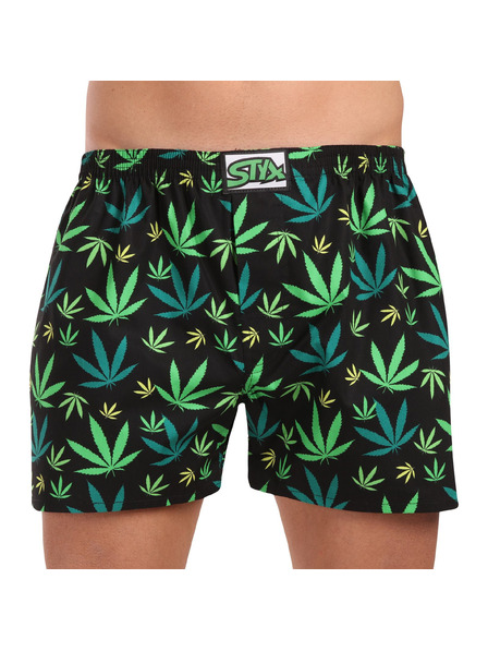 Styx Set de trei - pantaloni scurți bărbătești Styx art bandă clasică multicolori