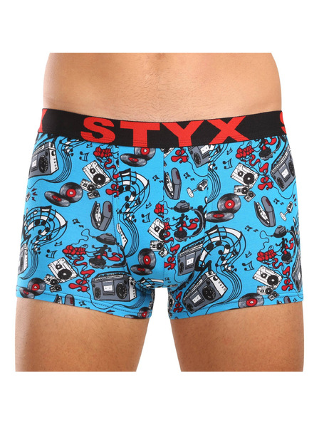 Styx Set de trei - Boxeri bărbătești Styx art bandă sportivă supradimensionat