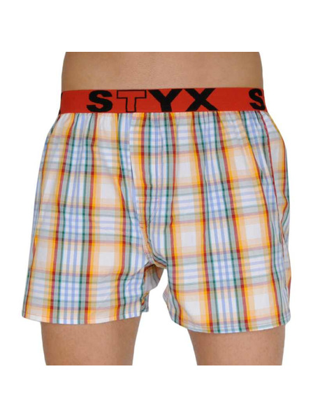 Styx Pantaloni scurți sport din cauciuc pentru bărbați Styx Multicolor