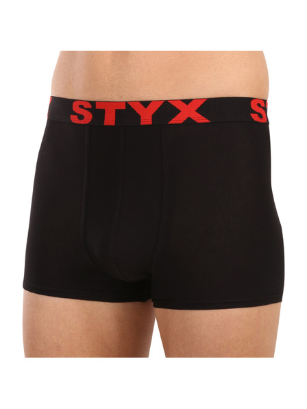 Styx Boxeri bărbătești Styx bandă sportivă negri