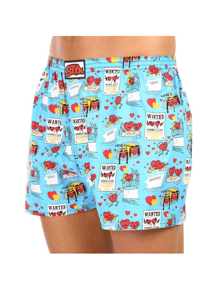 Styx Boxer bărbătesc Styx art bandă clasică Valentin pereche supradimensionată