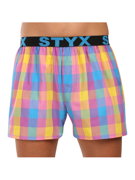 Styx Pantaloni scurți sport din cauciuc pentru bărbați Styx Multicolor