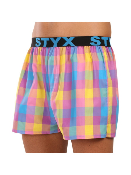 Styx Pantaloni scurți sport din cauciuc pentru bărbați Styx Multicolor