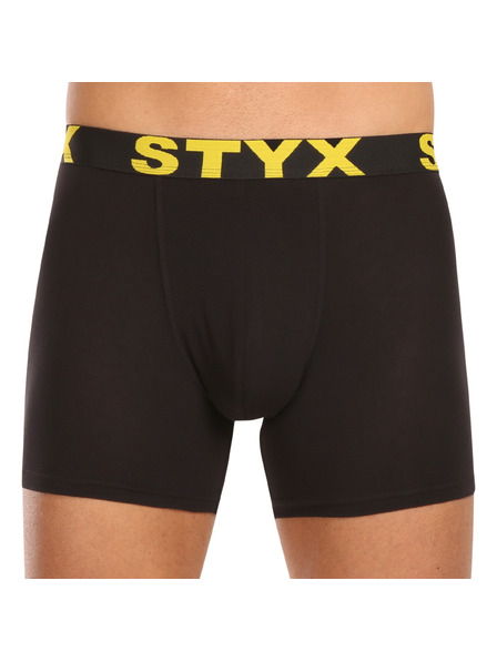 Styx Set de zece - boxeri bărbătești Styx long bandă sportivă negru