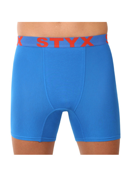 Styx Boxeri bărbați Styx long bandă sportivă albastru