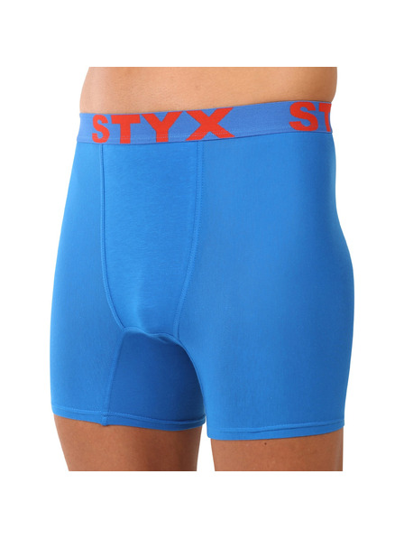 Styx Boxeri bărbați Styx long bandă sportivă albastru