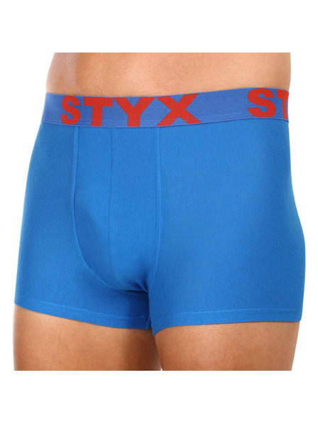 Styx Boxeri bărbați Styx bandă sportivă supramărire albastru
