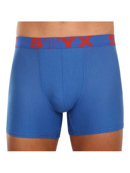 Styx Set de trei - boxeri bărbați Styx lung sport elastic multicolor