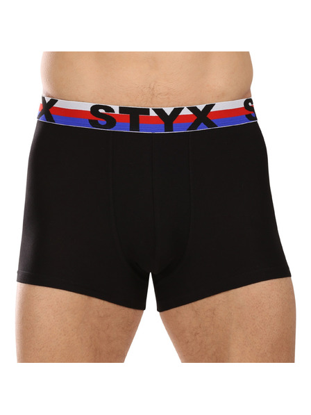 Styx Set de trei - boxeri bărbați Styx bandă sportivă multicolor tricolor