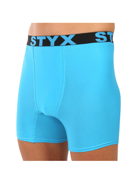 Styx Boxeri bărbați Styx long bandă sportivă albastru deschis