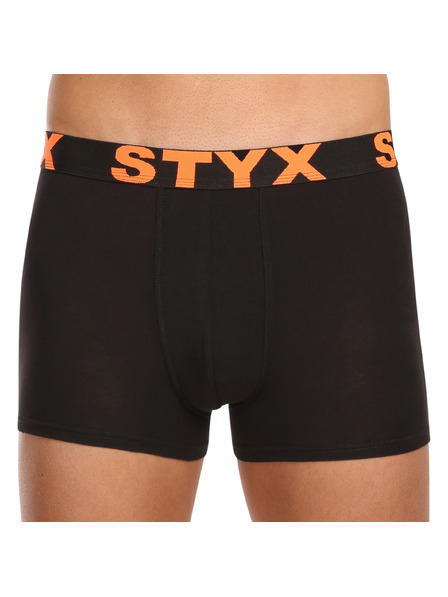 Styx Set de cinci - boxeri bărbați Styx bandă sportivă negru