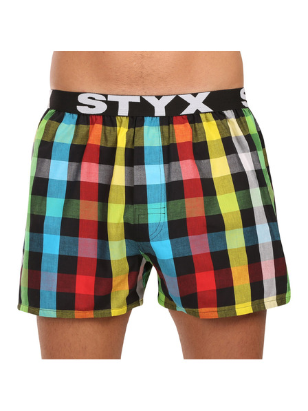Styx Pantaloni scurți sport din cauciuc pentru bărbați Styx Multicolor