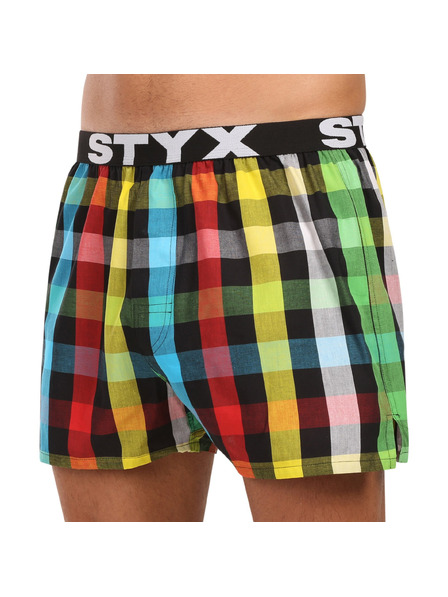 Styx Pantaloni scurți sport din cauciuc pentru bărbați Styx Multicolor