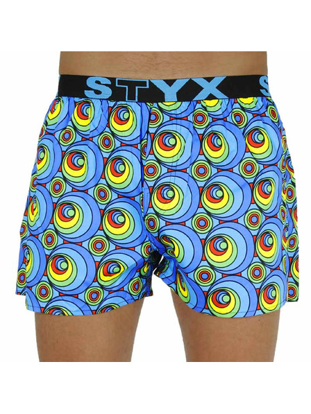Styx Boxeri bărbătești Styx art bandă elastică sportivă cercuri