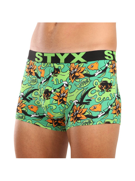 Styx Boxeri bărbătești Styx art bandă elastică sportivă tropic