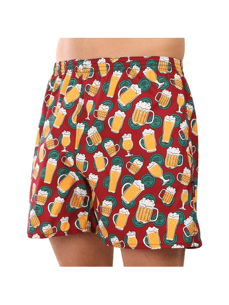 Styx Pantaloni scurți de casă bărbătești cu buzunare Styx bere