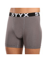 Styx Boxeri funcționali bărbătești Styx gri închis