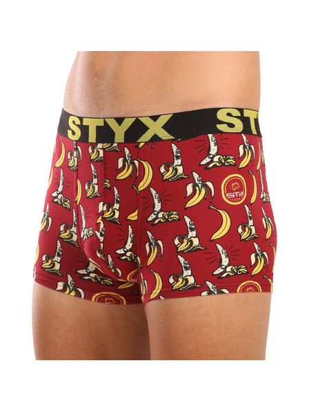 Styx Boxeri bărbătești Styx art bandă elastică sportivă supramărime banane