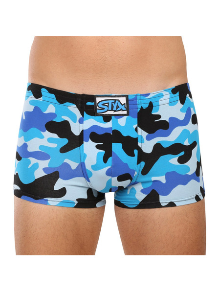 Styx Set trei - boxeri bărbătești Styx art bandă elastică clasică multicolor