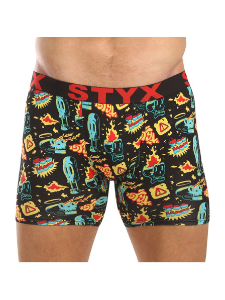 Styx Boxeri lungi bărbătești Styx art bandă elastică sportivă toohot