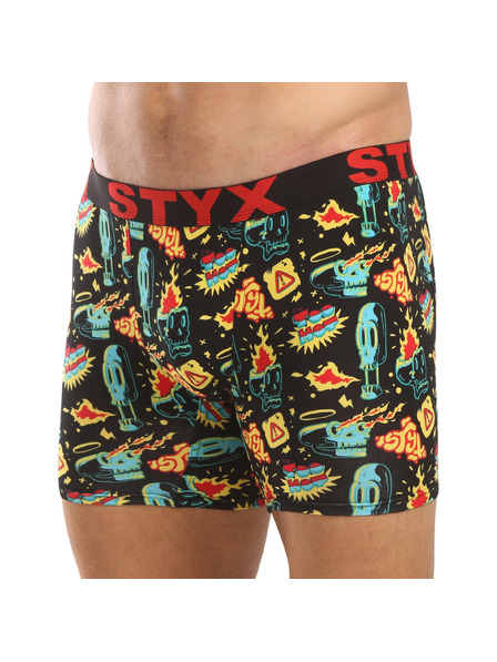 Styx Boxeri lungi bărbătești Styx art bandă elastică sportivă toohot