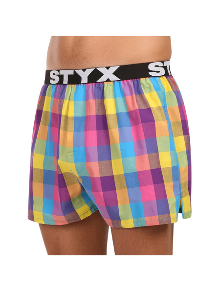 Styx Pantaloni scurți sport din cauciuc pentru bărbați Styx Multicolor