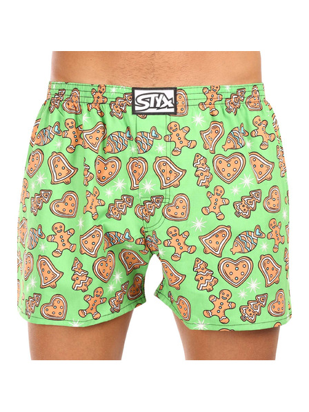 Styx Slip pentru bărbați Styx art bandă clasică mărime mare Crăciun turtă dulce