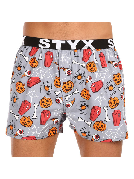 Styx Slip pentru bărbați Styx art bandă sportivă Halloween sicrie