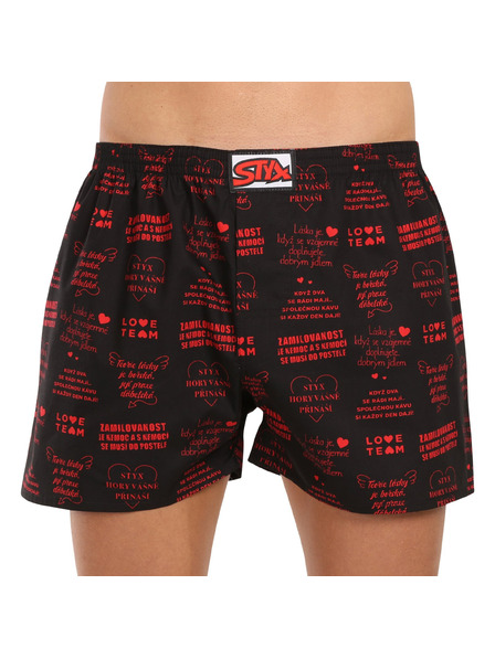 Styx Slip pentru bărbați Styx art bandă clasică mărime mare Valentine texte