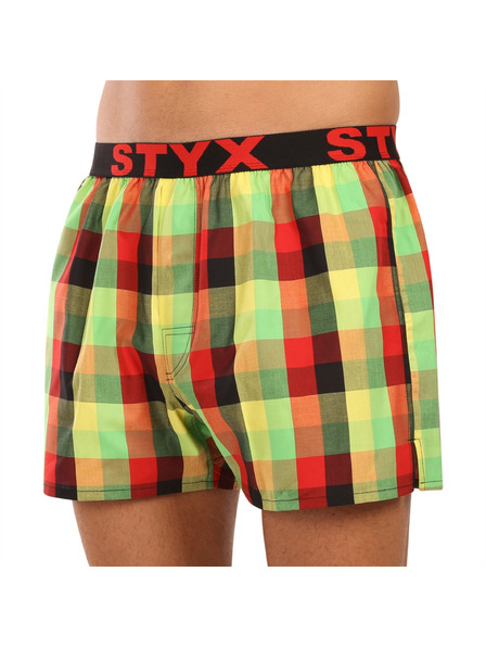 Styx Pantaloni scurți sport din cauciuc pentru bărbați Styx Multicolor