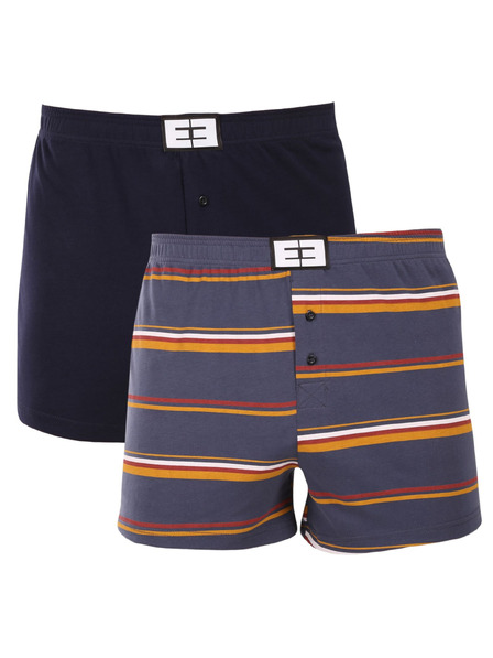 Nedeto Set de două - chiloți Nedeto multicolor pentru bărbați