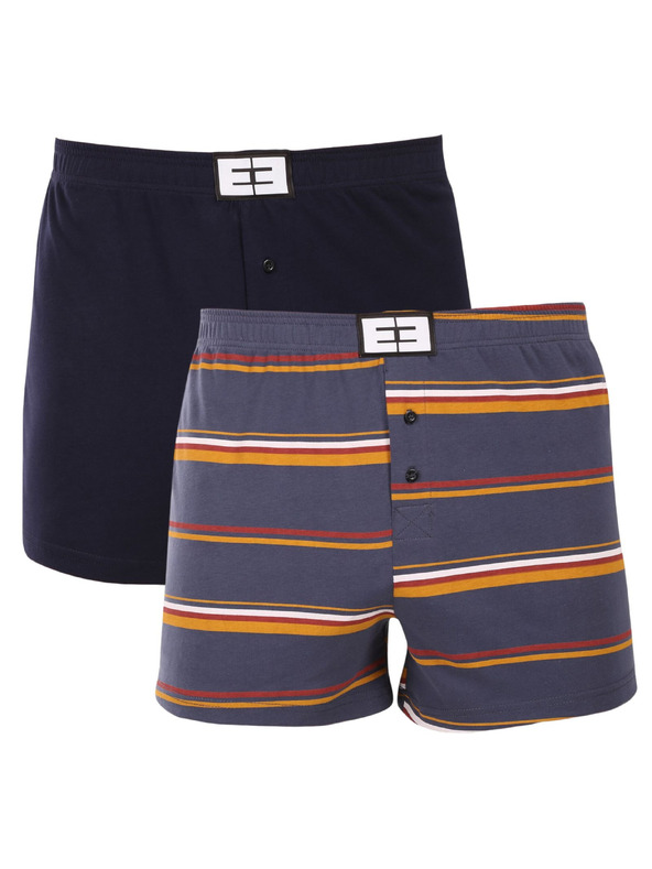 Nedeto Set de două - chiloți Nedeto multicolor pentru bărbați