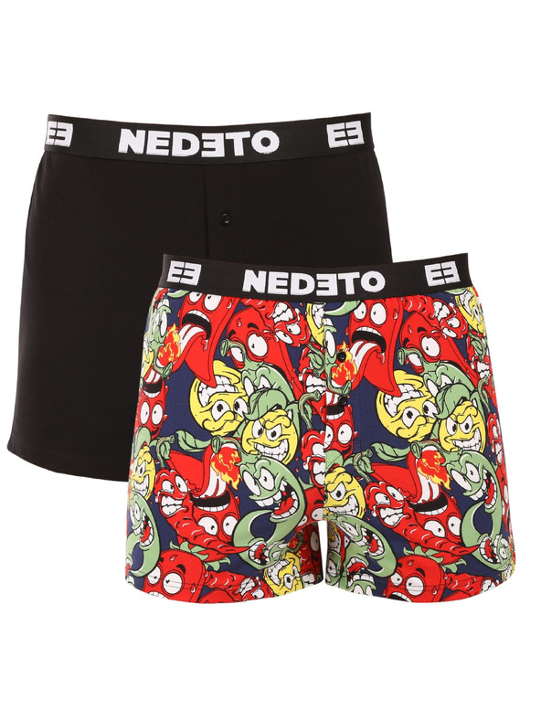Nedeto Set de două - chiloți Nedeto multicolor pentru bărbați