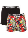 Nedeto Set de două - chiloți Nedeto multicolor pentru bărbați