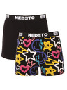 Nedeto Set de două - chiloți Nedeto multicolor pentru bărbați