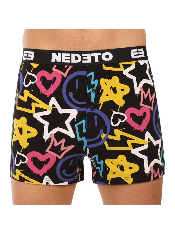 Nedeto Set de două - chiloți Nedeto multicolor pentru bărbați