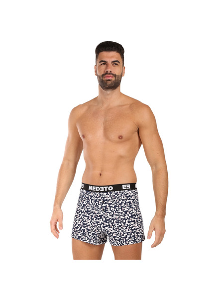 Nedeto Set de patru - boxeri pentru bărbați Nedeto multicolori