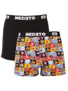 Nedeto Set de două - chiloți Nedeto multicolor pentru bărbați