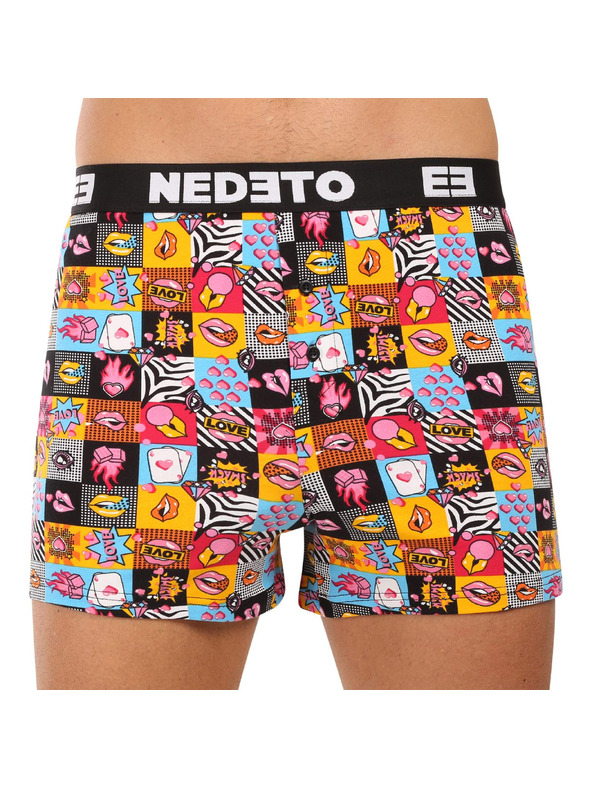 Nedeto Set de două - chiloți Nedeto multicolor pentru bărbați