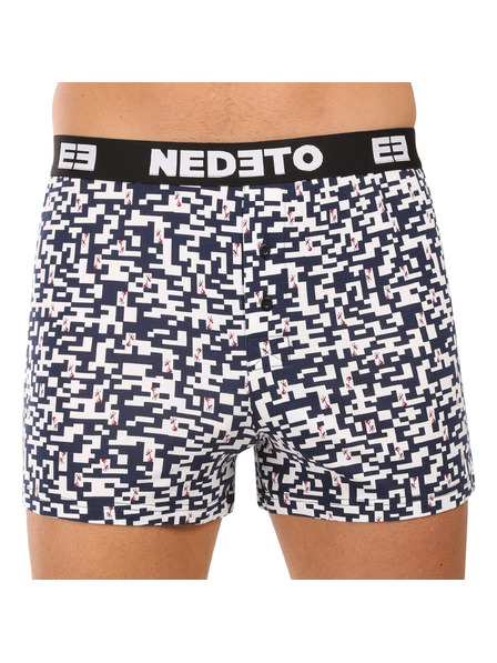 Nedeto Set de două - chiloți Nedeto multicolor pentru bărbați