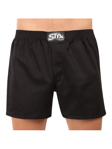 Styx Set trei - boxeri bărbați Styx premium art elastic clasic