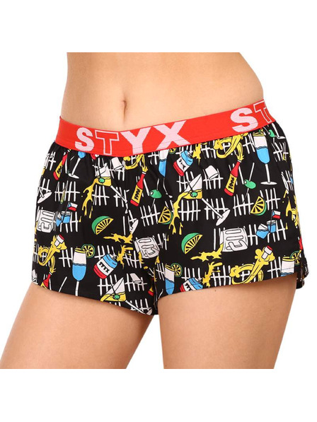 Styx Pantaloni scurți pentru femei Styx art sports rubber party