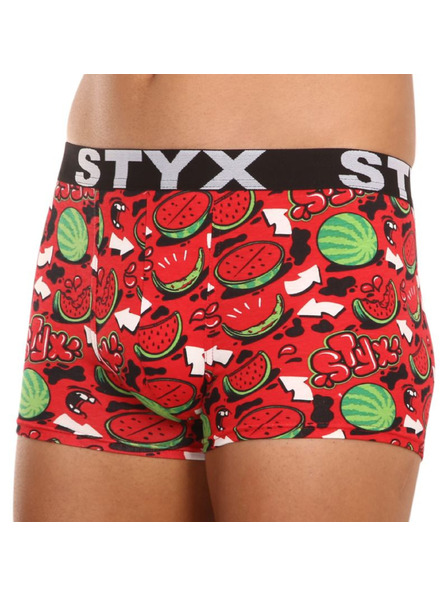 Styx Boxeri bărbați Styx long art sport cauciuc pepene galben