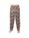 Styx Pantaloni de pijama cu model Styx roșii și gri pentru bărbați