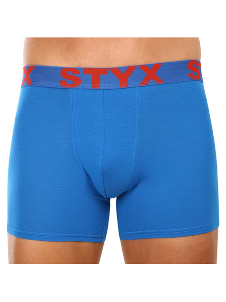 Styx Set de trei boxeri pentru bărbați în alb, albastru și gri Styx