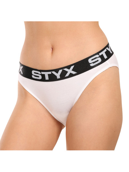 Styx Chiloți sport pentru femei Styx alb