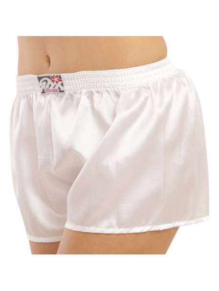 Styx Pantaloni scurți din cauciuc pentru femei Styx Classic Satin White