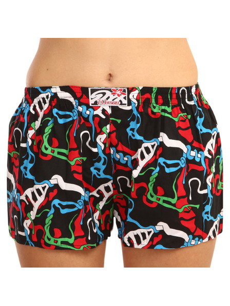 Styx Pantaloni scurți pentru femei Styx art clasic elastic Jungle